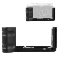 Metal Quick QR Release L Plate Bracket Hand Grip for Fuji FUJIFILM Mirrorless X-E3 XE3 Camera Arca-Swiss standard RRS clamp