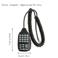 Mikrofon HM 133V 8Pin Untuk Radio ICOM IC 2200H IC 2300H IC 2100H IC V8000