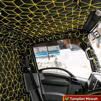 plafon dan belakang jok 3D truk canter, HDL, traga, ragasa, umplung, giga, fuso, dan lain - lain can