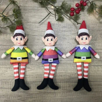 Merry Xmas Elves Doll Gift for Kids Elf Male Doll Christmas Dolls Gnomes Navidad Santa Decorations Christmas Tree Hainging Decor