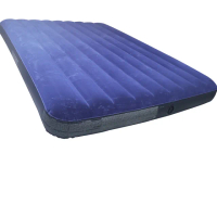 【INTEX】加大雙人-新一代線拉纖維充氣床墊+插電式兩用打氣機(平輸商品)