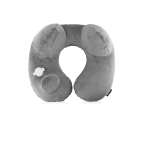 Konvy Portable Inflatable Neck Pillow 1pc #Gray