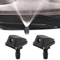 Universal Car Windshield Washer Wiper Water Spray Nozzle for Audi A4 B8 A3 A1 Q5 VW Tiguan Volkswagen Passat B7 CC