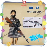 Mainan AK47 Tembakan Anak WGG AKM Water Gel Blaster Watergel