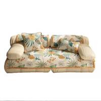 【JEN】美式輕奢四季通用沙發墊沙發巾三人坐墊地墊床邊毯蓋布70*180cm(4款可選)