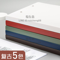 5個裝文件夾夾板A4單雙強力分類夾子多層功能夾收納盒辦公用品【步行者戶外生活館】