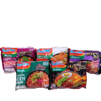 MIE GORENG INDOMIE VARIAN RASA RENDANG, NYEMEK, GEPREK, ACEH HARGA EKONOMIS Food