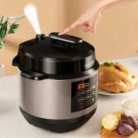 Joyoung Pressure Cooker 6 Liters Rice Cooker Intelligent Electric Pressure Cooker 2 Inner Pots One-key Operation on Large Screen