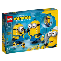 【LEGO 樂高】積木 小小兵2 凱文與史都華的秘密實驗室 75551W(代理版)
