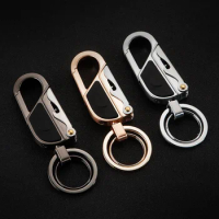 For Toyota Corolla Mercedes W205 Lada Mini Cooper R56 BMW E46 Keychain High-End Motorcycle Accessories Car Key Ring Pendant