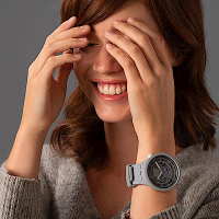 SWATCH 生物陶瓷 BIG BOLD系列手錶C-GREY 陶瓷灰(47mm)