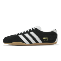 adidas 休閒鞋 Tokyo W 女鞋 黑 白 麂皮 復古 膠底 愛迪達 JI0183