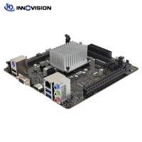 Embedded Intel Celeron J4105 4 cores Mini ITX 17x17 fanless motherboard