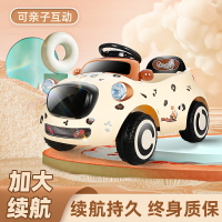 新款兒童電動車汽車男女寶寶四輪可坐人搖擺小孩遙控車充電玩具車