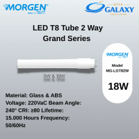Lampu LED T8 Tube 2 Way Grand Series 18W 220V - Morgen