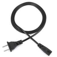 Kabel kuasa EU 2 pin IEC320 C7, kabel sambungan kuasa AS untuk pengecas komputer riba Dell, pencetak