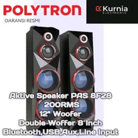 POLYTRON PAS 8F28 / PAS8F28/PAS-8F28 SPEAKER KARAOKE BLUETOOTH