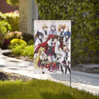 Anime High School DxD Garden Flag Double-sided Printing Decorative Flags Yard Banner Holiday Flag Party Outdoor Home signs