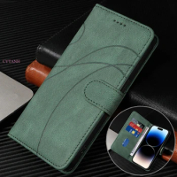 For Samsung Galaxy S23 Ultra Case Leather Wallet Flip Cover Samsung S23 Plus Phone Case For Galaxy S23 Case Luxury Flip Cover