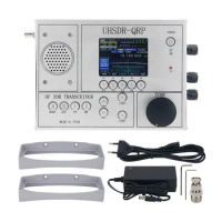 HamGeek UHSDR-QRP V0.7 1.8-30Mhz mcHF Transceiver HF SDR Transceiver CW SSB AM FM Radio Silver