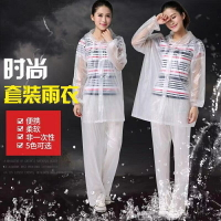 雨衣成人騎行雨褲時尚韓版分體防風套裝防水女款兩件透明薄款男女二件式