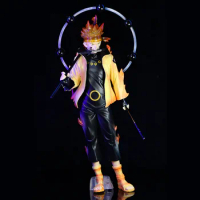 In stock 28CM Naruto Anime Figure Uzumaki Naruto Rikudou Sennin Statue Pvc Action Figure Collectible Model Gifts for Kids