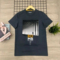Bombboogie Kaos Pria Original Gambar 7 L