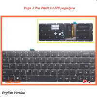 Laptop English Layout Keyboard For Lenovo Yoga 3 Pro PRO13 1370 yoga3pro