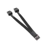 Video Card 12VHPWR PCIe 5.0 12 Pin to Dual GPU PCIE 8-Pin Cable for RTX30 Series 3070 3080 RTX3090 Public Video Card