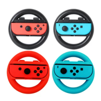 NS Steering Wheel Kit for Switch Joy-Con Controller Professional Racing Game Controller Joy-Con Steering Wheel Grip Case