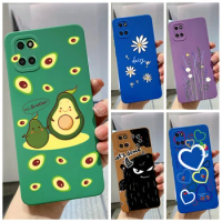 For Samsung Galaxy Note 10 Lite Cover Cute Avocado Lavender Flower Painted Case For Samsung Note10 lite Galaxy Note 10 Lite Case