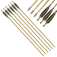 Arrow Anak Panah Bambu Petung Panahan Archery Murah 7 mm