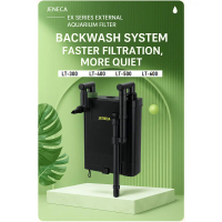 JENECA HANGING AQUARIUM FILTER HOB LT-300 LT-400 LT-500 LT-600 aquarium filter pump new style aquari