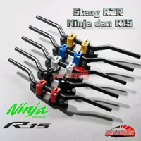 Bracket Dudukan Plus Raiser Cnc Stang Rzr Ninja R / SS / RR Dan Yamaha R15 V2 Yamaha R15 V2 Bracket 