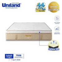 Uniland Springbed Rivera Luxury Plushtop Marylin Latex Hanya Kasur 160 x 200 Beige