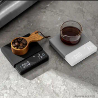Kitchen Coffee Scale 0.1g High Precision Drip Espresso Scale USB Charging Touch Sensor Home Barista Accessories