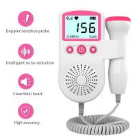 Fetal Doppler Upgraded Fetal Home Pregnancy Heart Rate Monitor Baby Fetal Heart Rate Detector Lcd