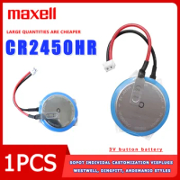 CR2450HR Add Lead Connector 3V button battery Suitable for Mitsubishi PLC servo FX3U-32BL