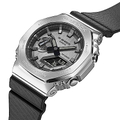 Casio 卡西歐 G-SHOCK 金屬八角錶殼 GM-2100-1A 雙顯手錶