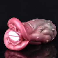 Male Masturbator Artificial Big Mouth Sexy Thick Lips Soft Silicone Fake Pocket Pussy Vagina Realistic Pussy Skin Touch Sex Toys