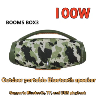Caixa de Som Boombox3 100W high-power Bluetooth speaker wireless outdoor portable subwoofer music center Bluetooth sound system