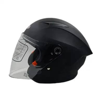 Helm Half Face Force Spoiler X1 NS Ukuran XXL Besar Big Size Dewasa Pria Wanita Kaca Motorcycle XL V