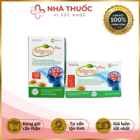 [Chính Hãng] Migrin Plus - Hoạt Huyết, Bổ Não, Tăng Cường Tuần Hoàn Não, Giảm Đau Nửa Đầu, Hoa Mắt (