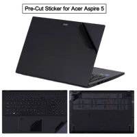 Anti Fingerprints Pre-Cut Vinyl Sticker Skin Cover Screen Laptop Accessories for Acer Aspire 5 2022 A515 57 56 55 54 52 47 A514