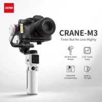 ZHIYUN Crane M3 Combo Pro Mirrorless Camera Action Camera Smartphone Gimbal Handheld Stabilizer for SONY a7m3 Nikon ZFC Fuji XT4