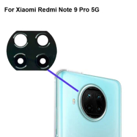 Tested New For Xiaomi Redmi Note 9 Pro 5G Rear Back Camera Glass Lens Xiao mi note9 Pro Repair Spare Parts Note9 Pro Replacement