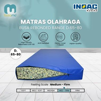Busamu Matras Olahraga Sekolah ukuran 100x200cm Busa Rebonded INOAC Density 65 / Matras Senam / Kasu