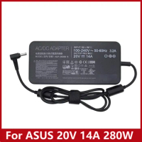 280W 20V 14A 6.0*3.7mm AC Charger For ASUS ROG G703GX-EV017FR G703GS-WS71 G703GI ADP-280BB B Laptop Power Supply Adapter Cord