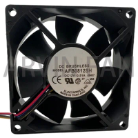 AFB0812SH 8025 8cm 80mm 12V 0.51A Dual Ball Fan Power Supply Chassis Cooling Fan 4 Pin Pwm fan