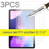 3PCS for Lenovo Tab P11 Pro Gen 2 11.2" 2022 Tempered Glass screen protector protective TB132FU TB138FU 138FCtablet film